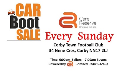 Car Boots In Northamptonshire